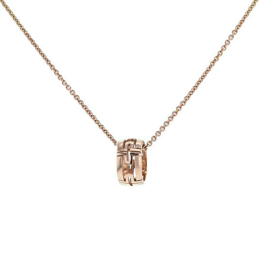[Jesse jewelry]PARENTESI NECKLACE PINK GOLD
