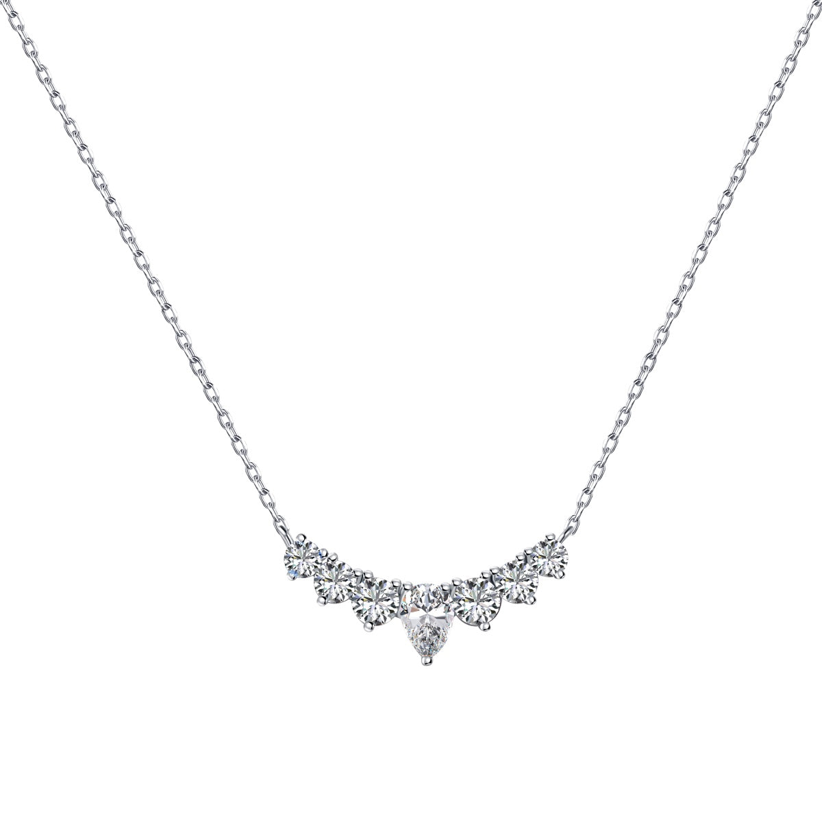 [Jesse jewelry]Dainty Colorful Heart Necklace