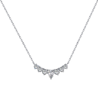 [Jesse jewelry]Dainty Colorful Heart Necklace