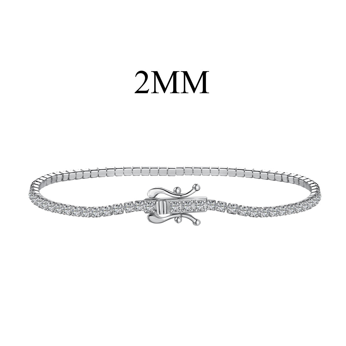 [Jesse jewelry]Radiant Colorful Round Cut Party Bracelet