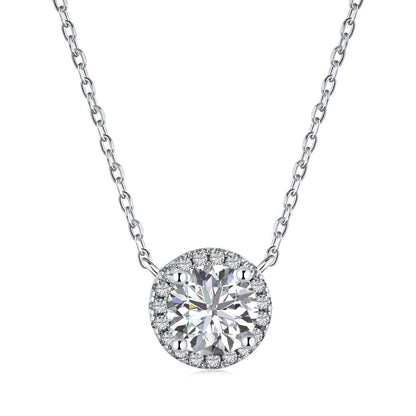 [Jesse jewelry]Luxurious Round Cut Necklace