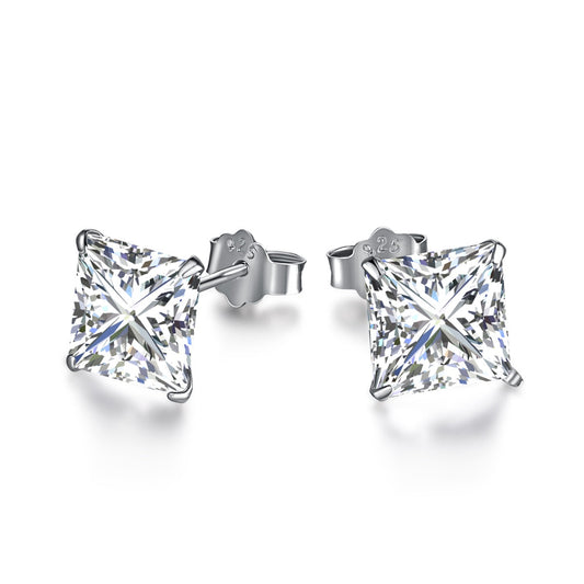 [Jesse jewelry]Ornate Square Shape Earrings
