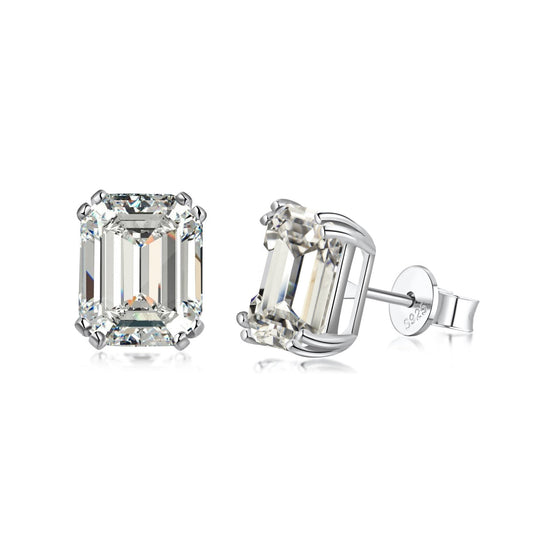 [Jesse jewelry]Dazzling Square Shape Earrings