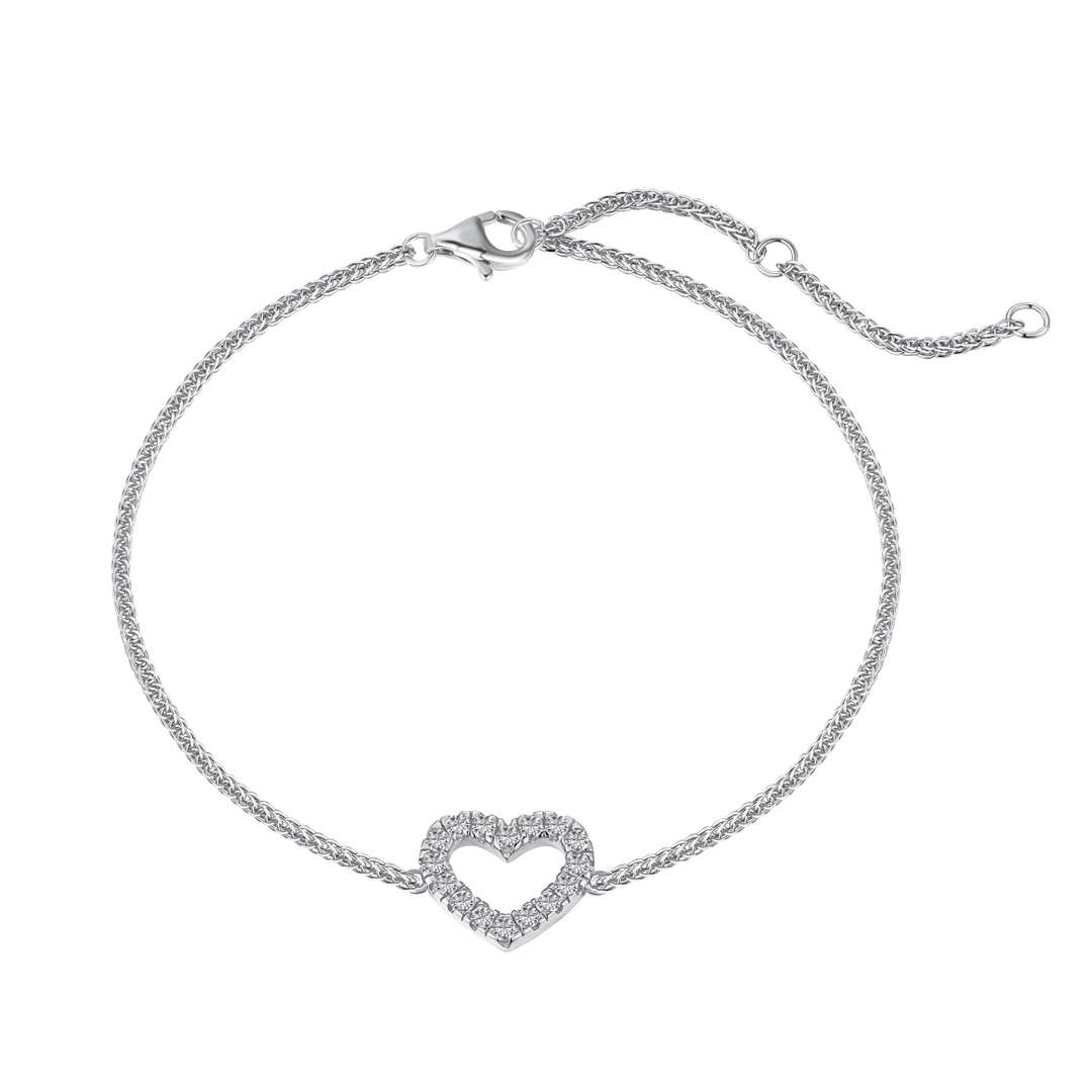 [Jesse jewelry]Heart Shape Lover Bracelet