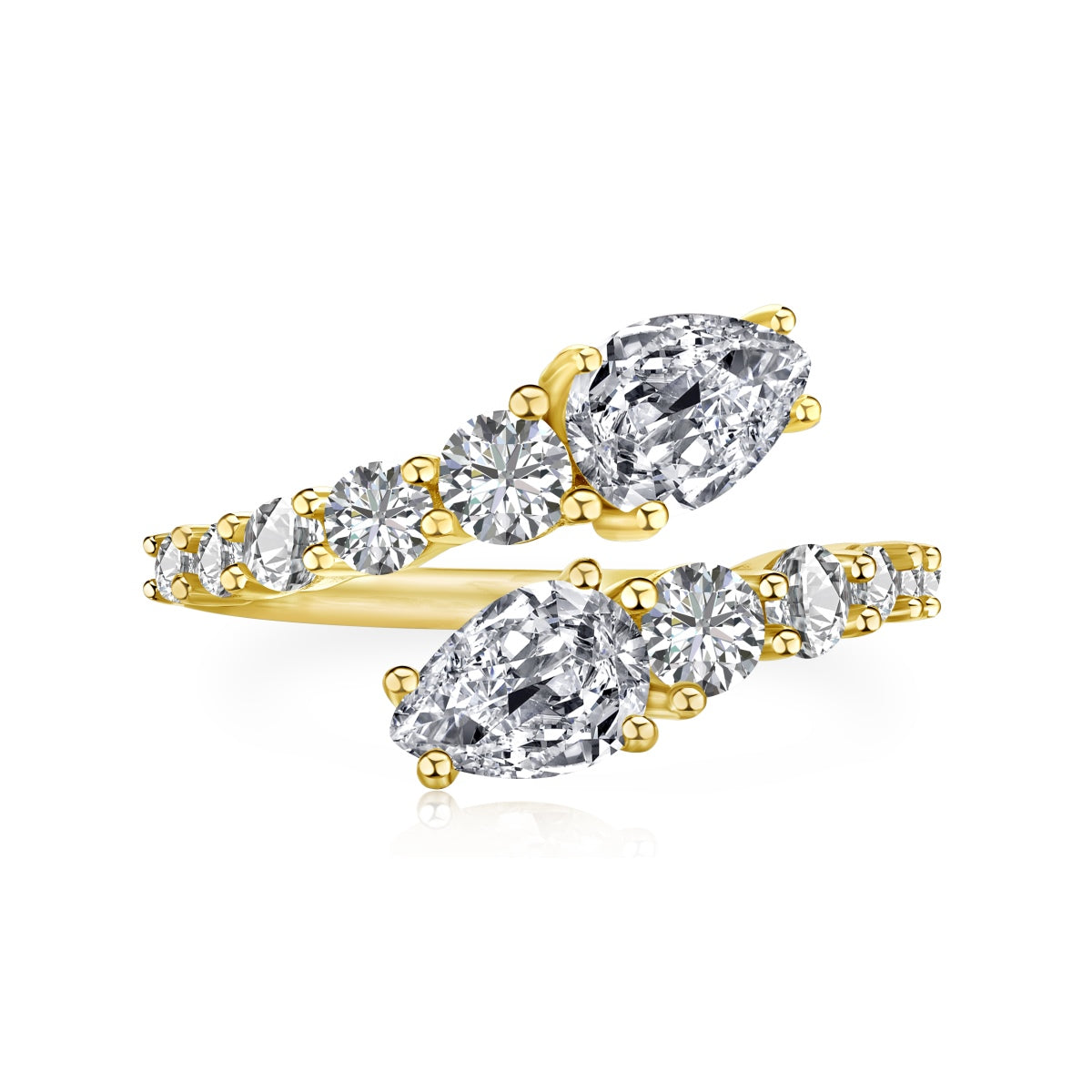 [Jesse jewelry]Delicate Lively Snake Shape Daily Ring