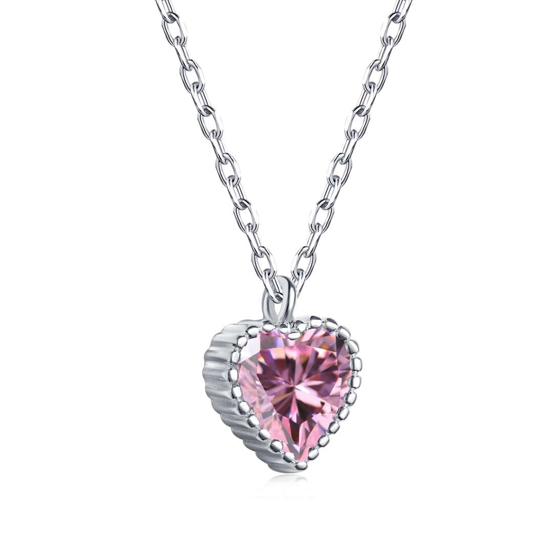 [Jesse jewelry]Ornate Heart Shape Necklace