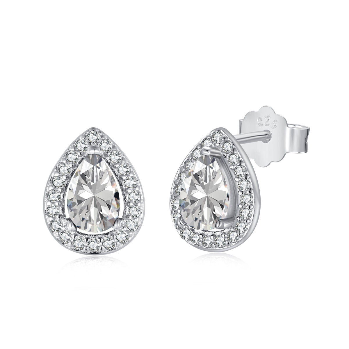 [Jesse jewelry]Luxurious Water Drop Shape Earrings