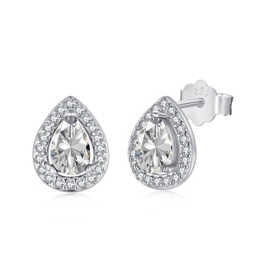 [Jesse jewelry]Luxurious Water Drop Shape Earrings