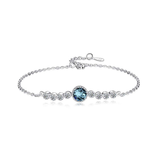 [Jesse jewelry]Luxurious Heart Of The Ocean Bracelet