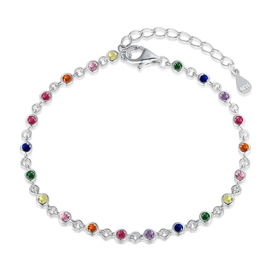 [Jesse jewelry]Colorful Bead Array Bracelet