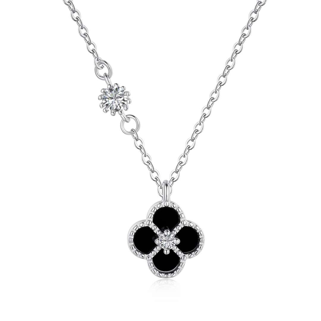 [Jesse jewelry]Delicate Flower Shape Necklace