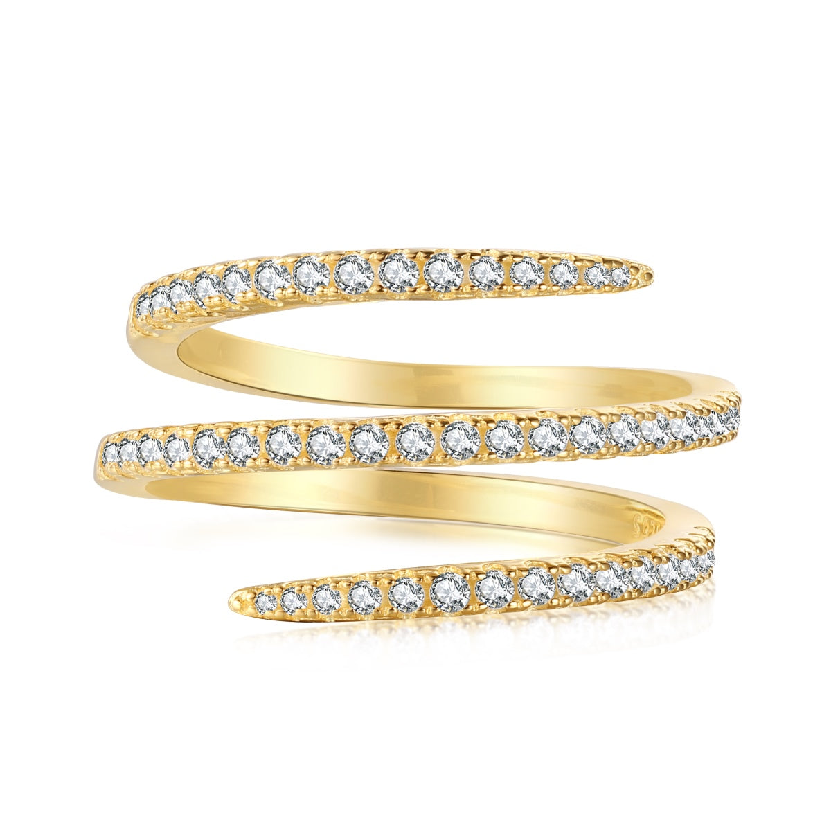 [Jesse jewelry]Unique Vibrant Entangle Daily Ring