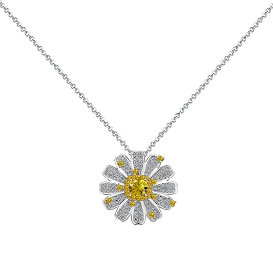 [Jesse jewelry]Exquisite Daisy Necklace