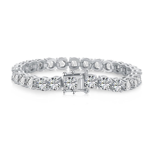 [Jesse jewelry]0.75 Carat Dazzling Round Cut Wedding Bracelet