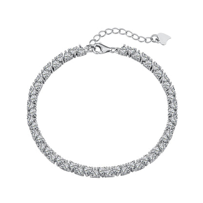 [Jesse jewelry]Dazzling Romantic Heart Shape Lover Bracelet