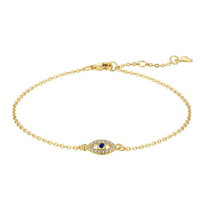 [Jesse jewelry]Evil Eye Shape Necklace
