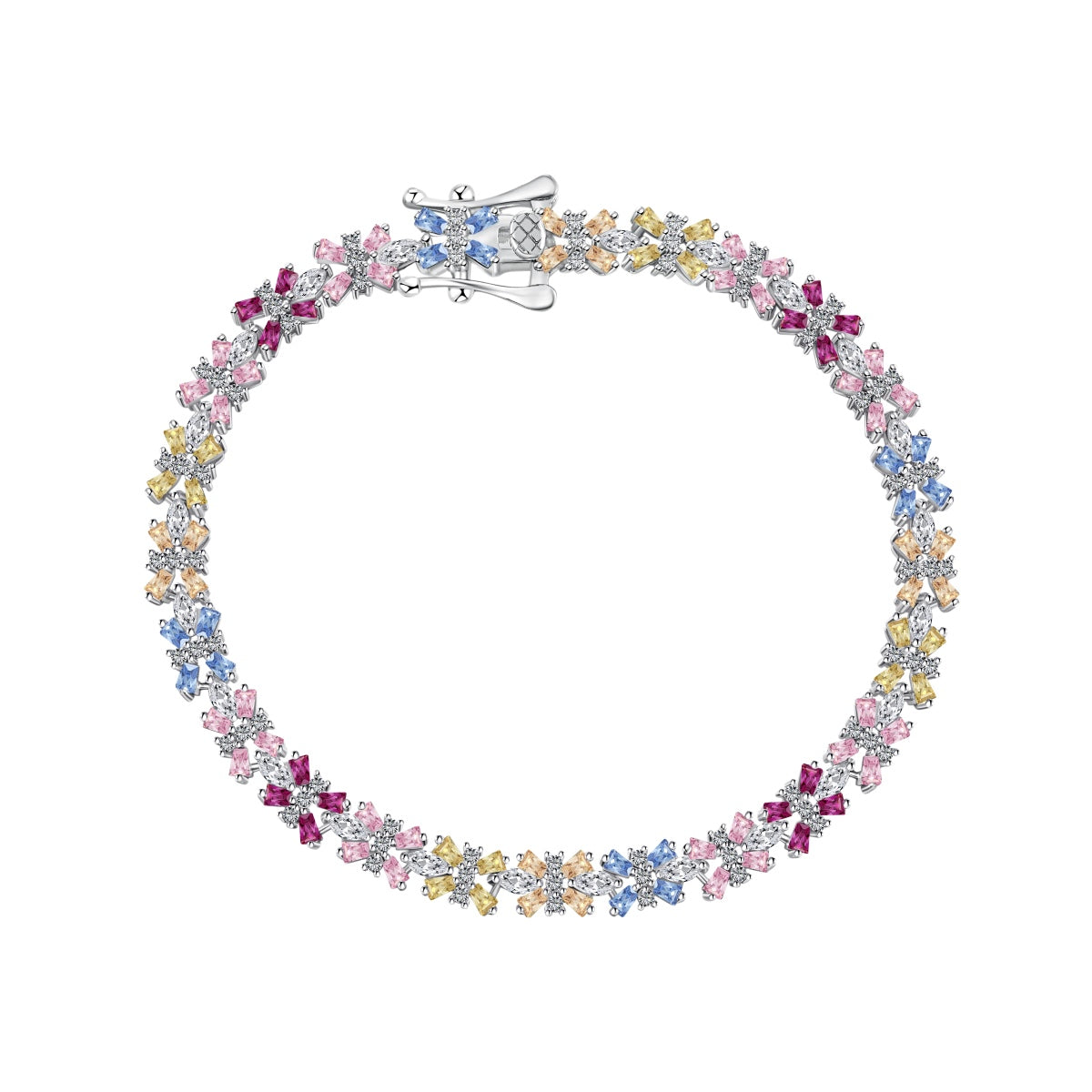 [Jesse jewelry]Unique Colorful Butterfly Shape Party Bracelet
