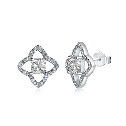 [Jesse jewelry]Elegant Star Shape Princess Cut Daily Earrings