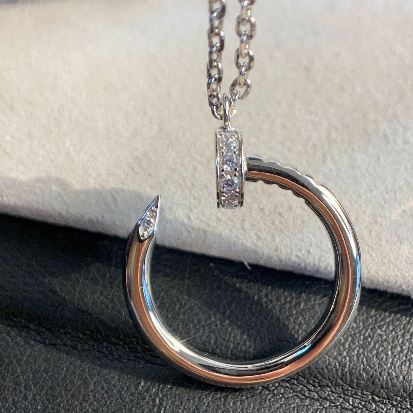 [Jesse jewelry]JUSTE NECKLACE SILVER