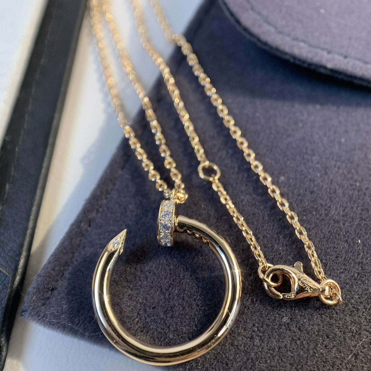 [Jesse jewelry]JUSTE NECKLACE PINK GOLD