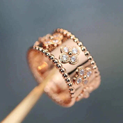 [Jesse jewelry]CLOVER KALEIDOSCOPE RING 10MM