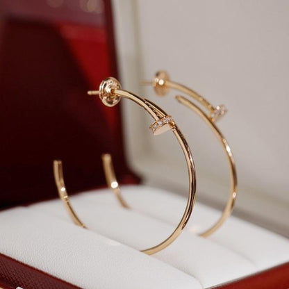 [Jesse jewelry]JUSTE EARRINGS DIAMONDS 1.8MM