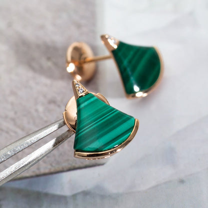 [Jesse jewelry]DIVAS DREAM EARRINGS PINK GOLD