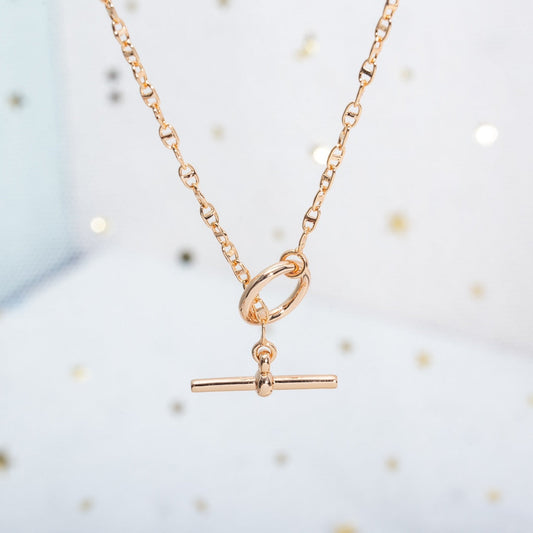 [Jesse jewelry]ECHAPPEE NECKLACE PINK GOLD