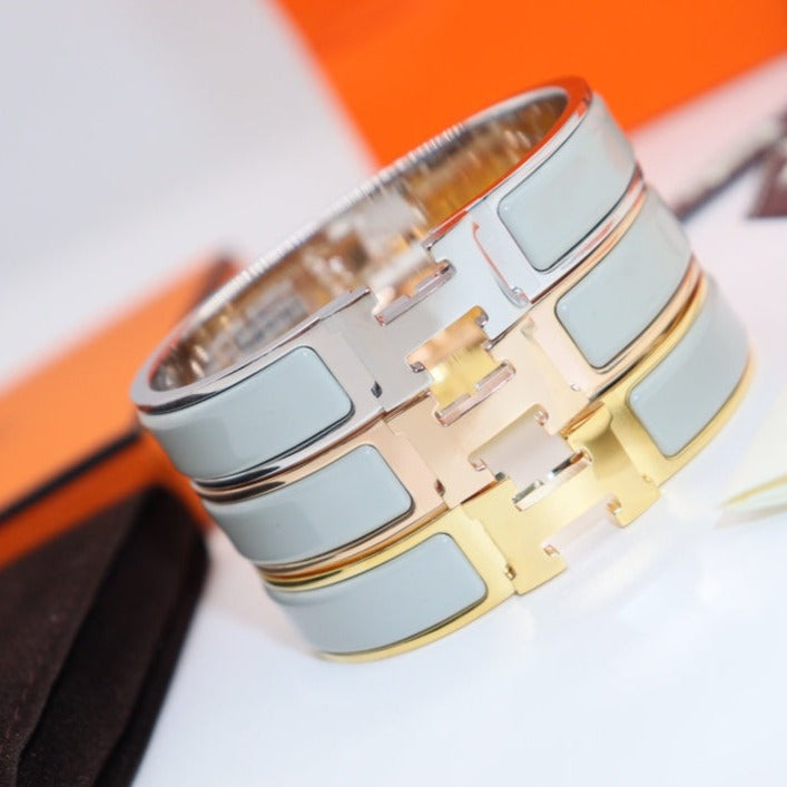 [Jesse jewelry]H LIGHT BLUE BRACELET