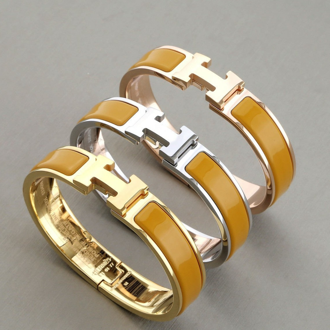 [Jesse jewelry]H BRACELET PERU 12MM