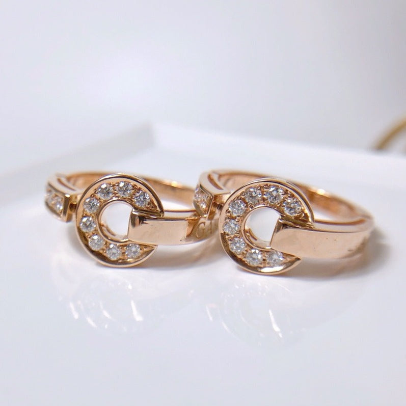 [Jesse jewelry]DREAM RING DIAMOND PINK GOLD