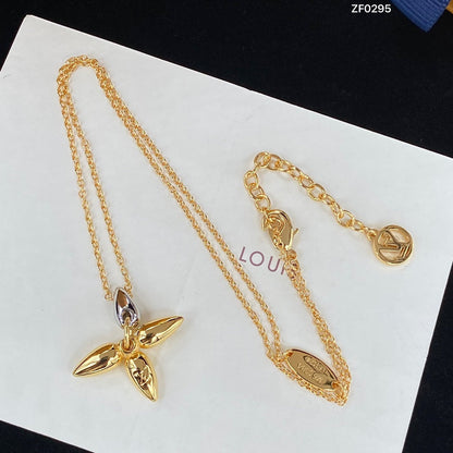 [Jesse jewelry]LOUISETTE PEDANT GOLD NECKLACE