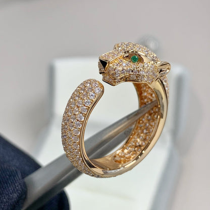 [Jesse jewelry]PANTHERE PINK GOLD DIAMOND RING