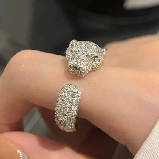 [Jesse jewelry]PANTHERE 5.5MM ALL DIAMOND RING