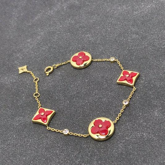 [Jesse jewelry]STAR AND SUN CARNELIAN 4 MOTIFS 3 DIAMONDS