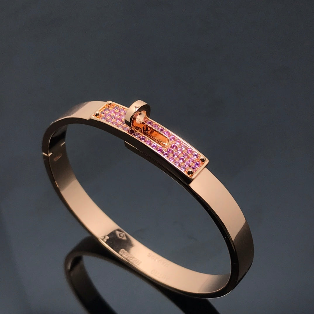 [Jesse jewelry]KELLY BRACELET PINK DIAMOND