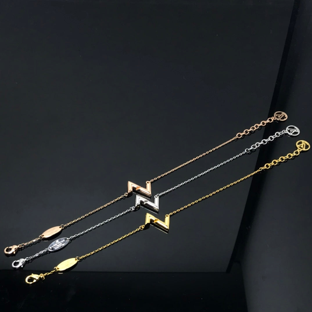 [Jesse jewelry]VOLT LV LOGO BRACELET