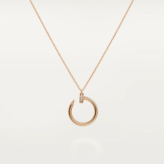 [Jesse jewelry]JUSTE NECKLACE PINK GOLD