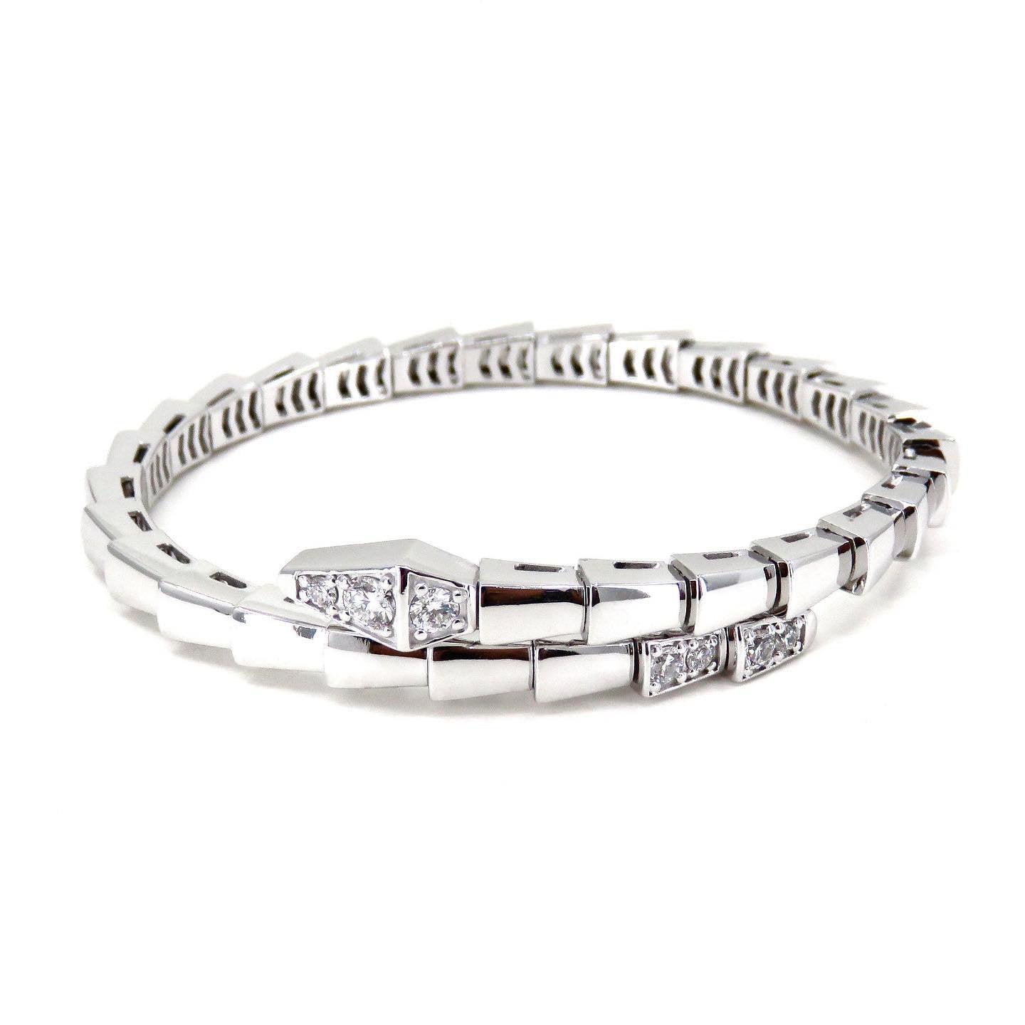 [Jesse jewelry]SERPENTI BRACELET DIAMONDS SILVER