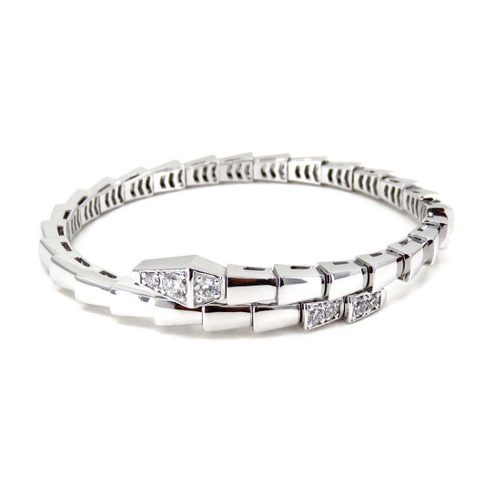 [Jesse jewelry]SERPENTI BRACELET DIAMONDS SILVER