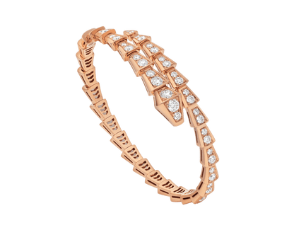 [Jesse jewelry]SERPENTI BRACELET 6.8MM PINK GOLD DIAMOND