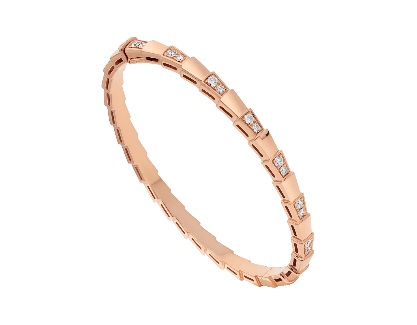 [Jesse jewelry]SERPENTI SMALL BRACELET PINK GOLD DIAMOND