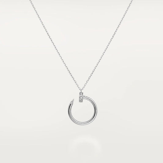 [Jesse jewelry]JUSTE NECKLACE SILVER