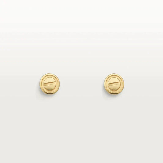 [Jesse jewelry]LOVE EARRINGS GOLD 10MM