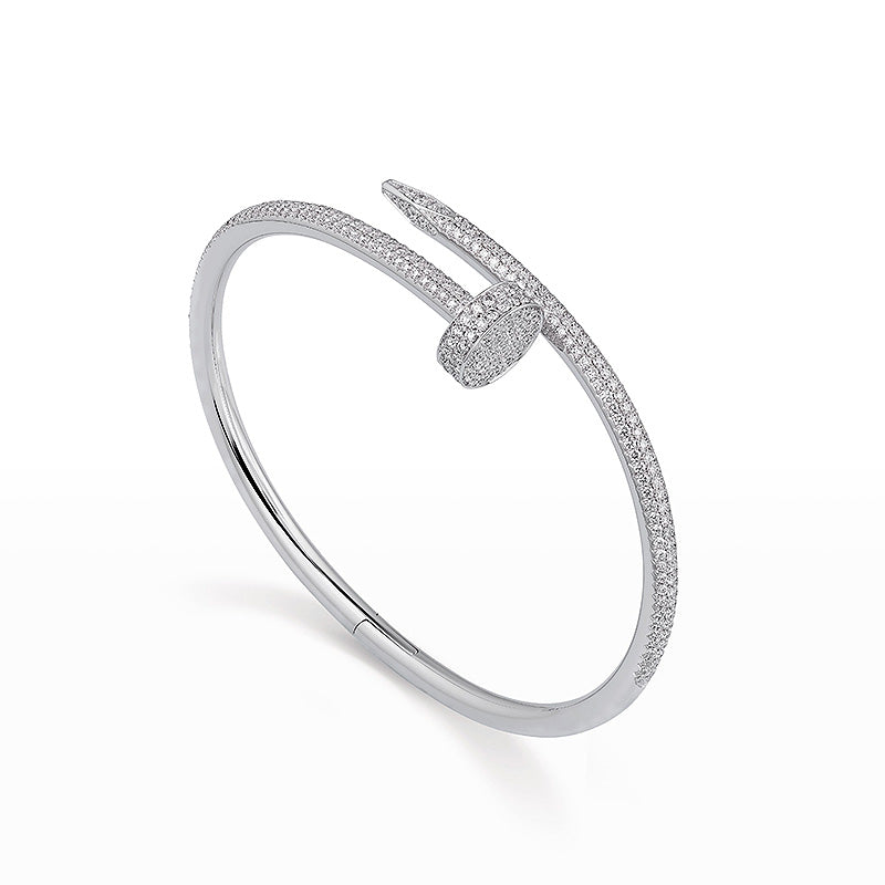 [Jesse jewelry]JUSTE BRACELET 3.5MM ALL DIAMONDS
