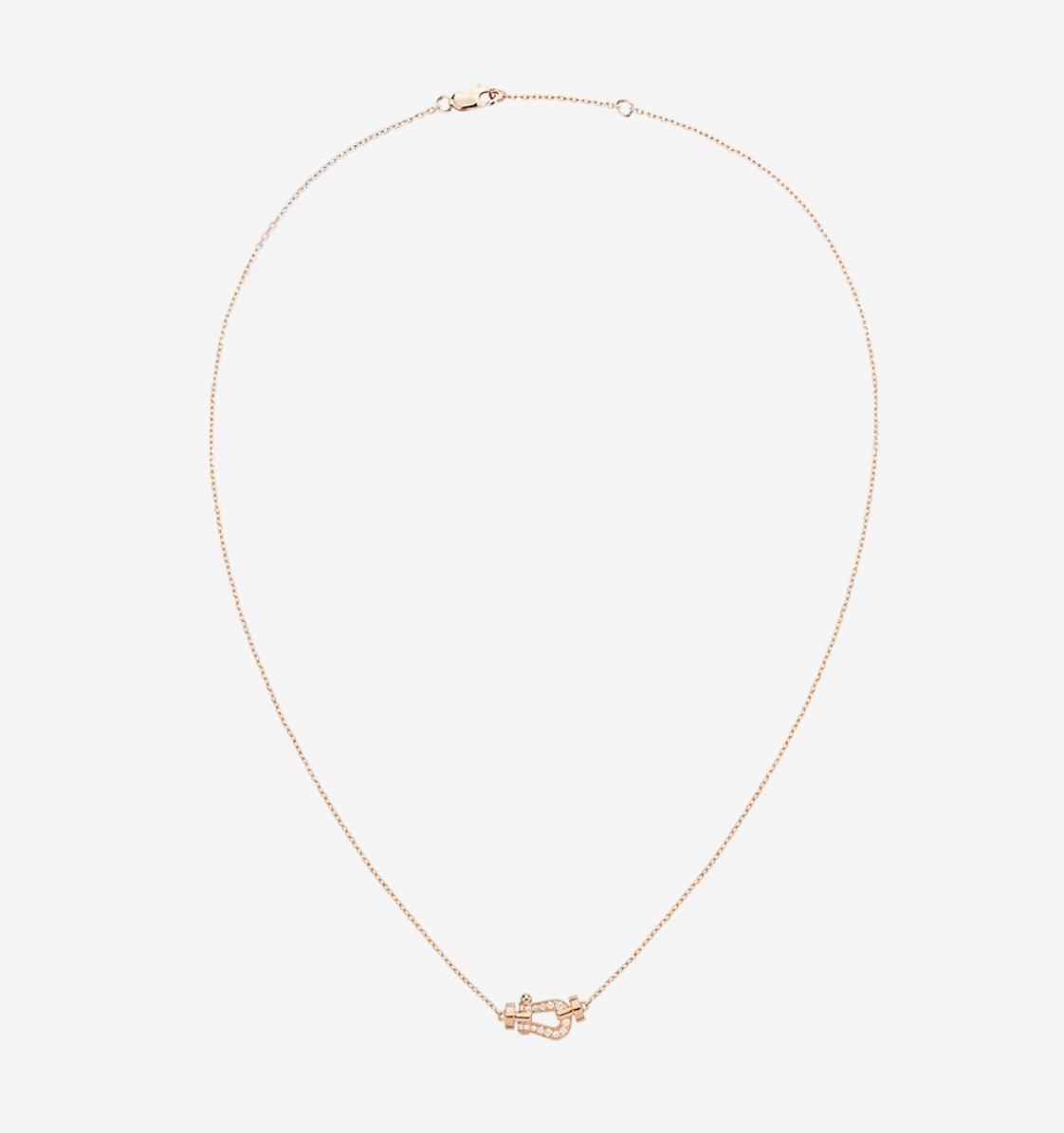 [Jesse jewelry]FORCE 10 DIAMOND PINK GOLD NECKLACE MINI MODEL