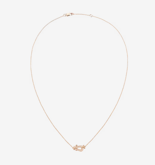[Jesse jewelry]FORCE 10 DIAMOND PINK GOLD NECKLACE MINI MODEL