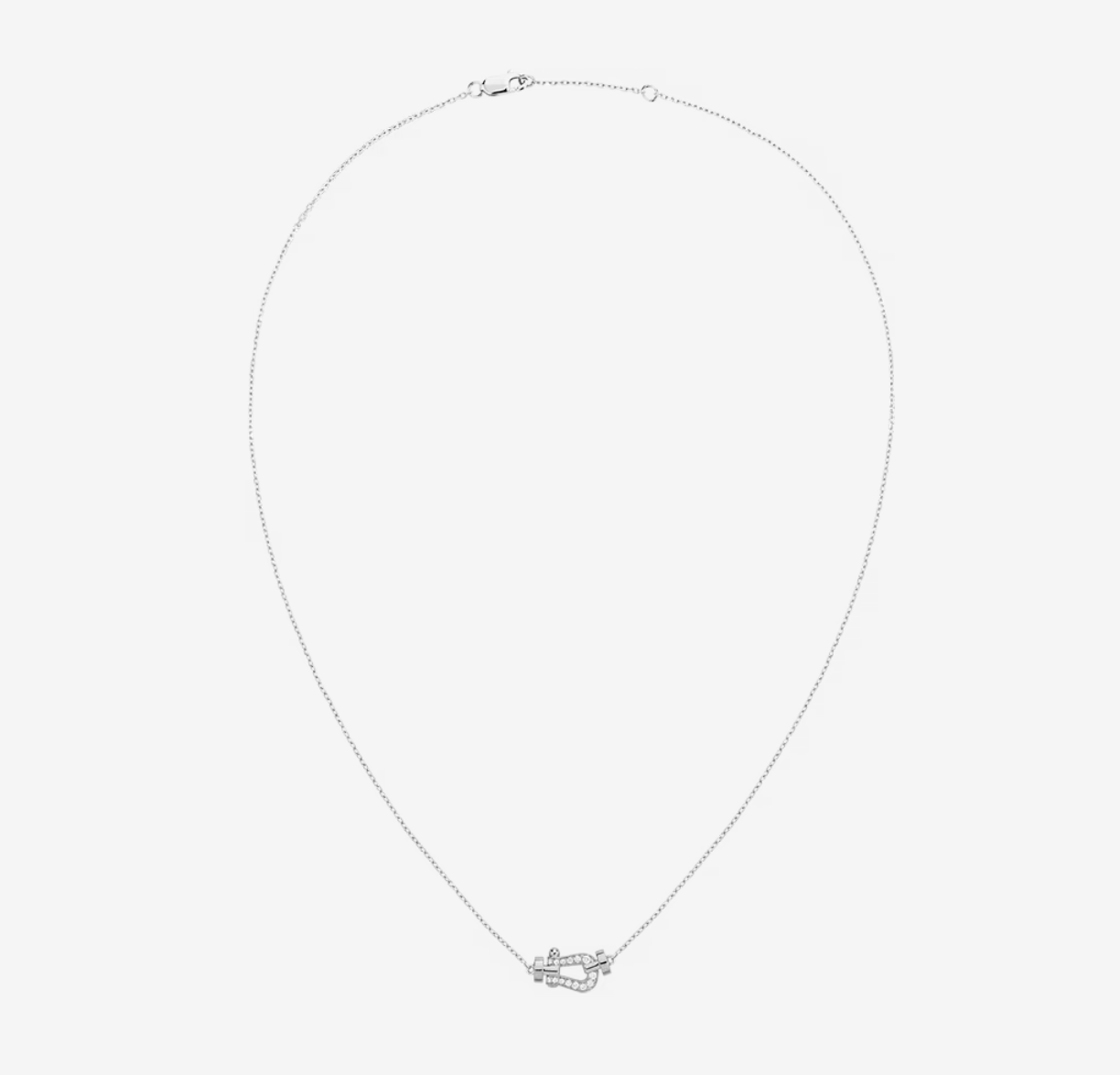 [Jesse jewelry]FORCE 10 DIAMOND SILVER NECKLACE MINI MODEL