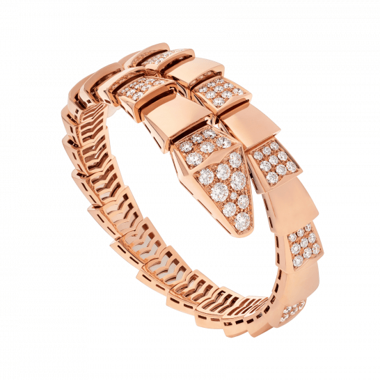 [Jesse jewelry]SERPENTI BRACELET PINK GOLD DIAMOND