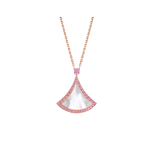 [Jesse jewelry]DREAM NECKLACE MOP DIAMOND PINK